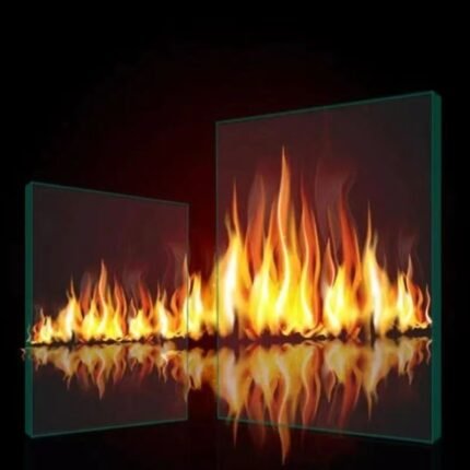 high borosilicate fireproof glass